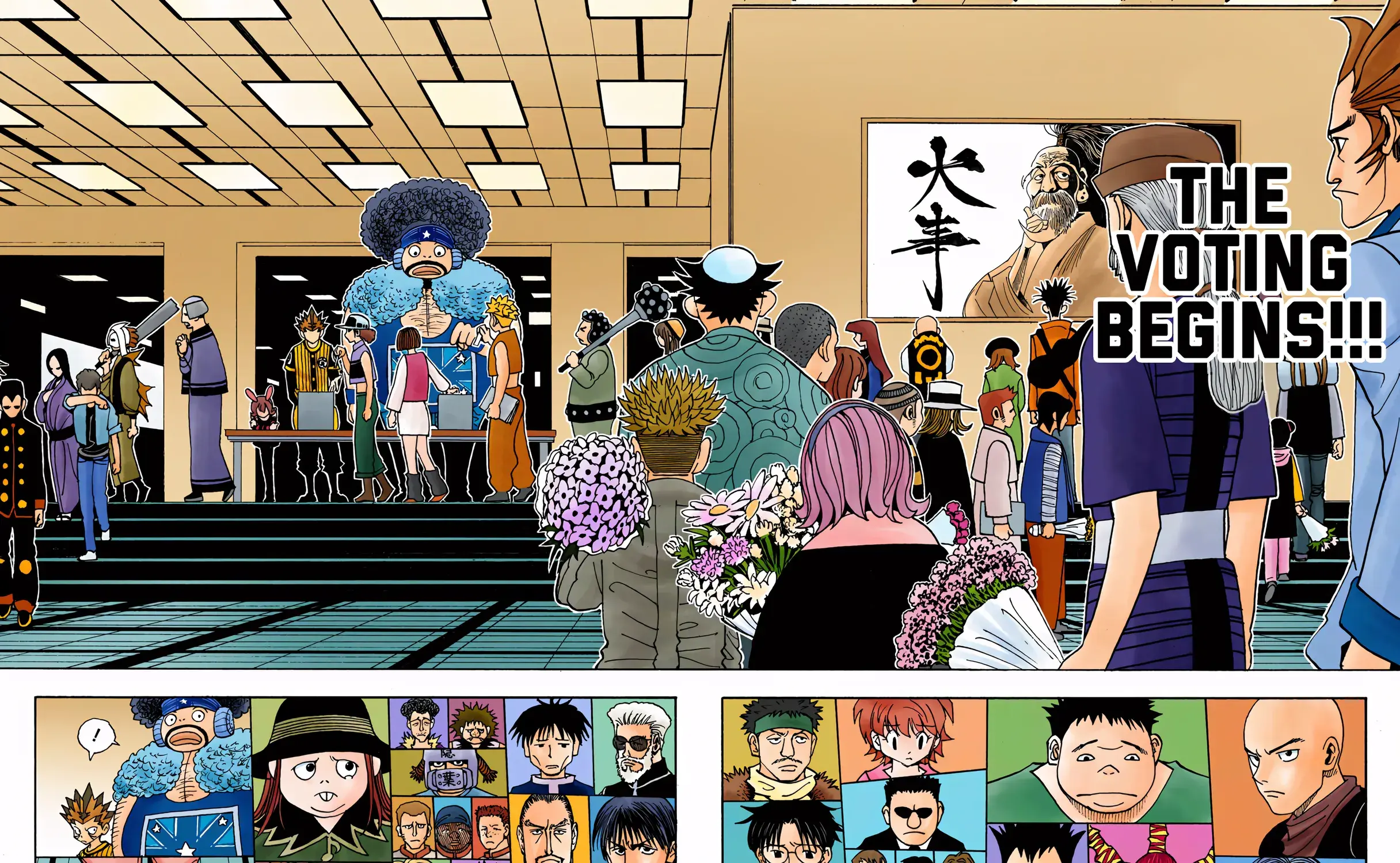 Hunter x Hunter Colored Manga, chapter 320, page 19
