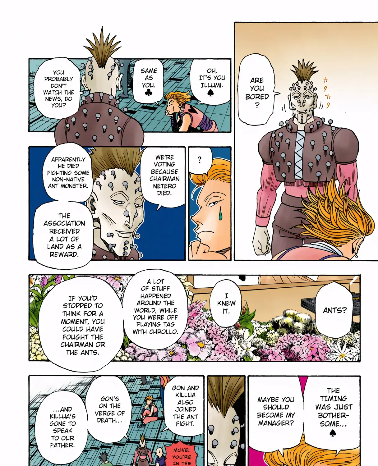 Hunter x Hunter Colored Manga, chapter 320, page 25