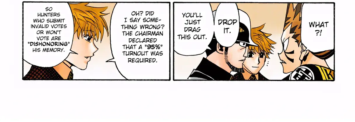 Hunter x Hunter Colored Manga, chapter 321, page 6