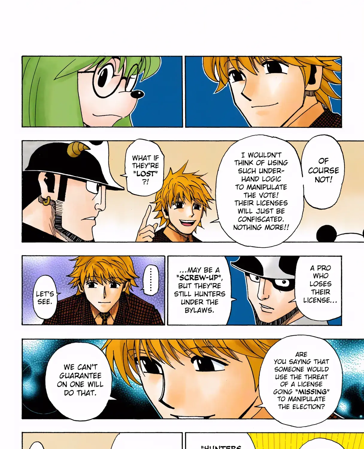 Hunter x Hunter Colored Manga, chapter 321, page 13
