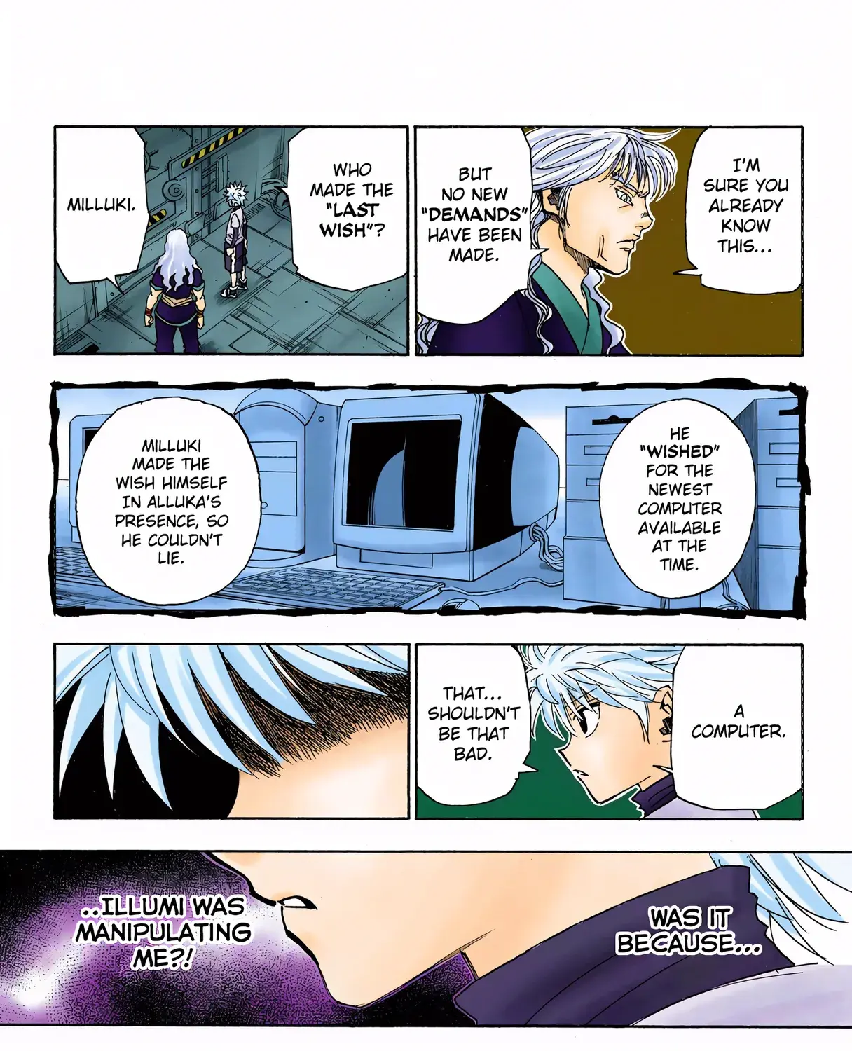 Hunter x Hunter Colored Manga, chapter 322, page 5