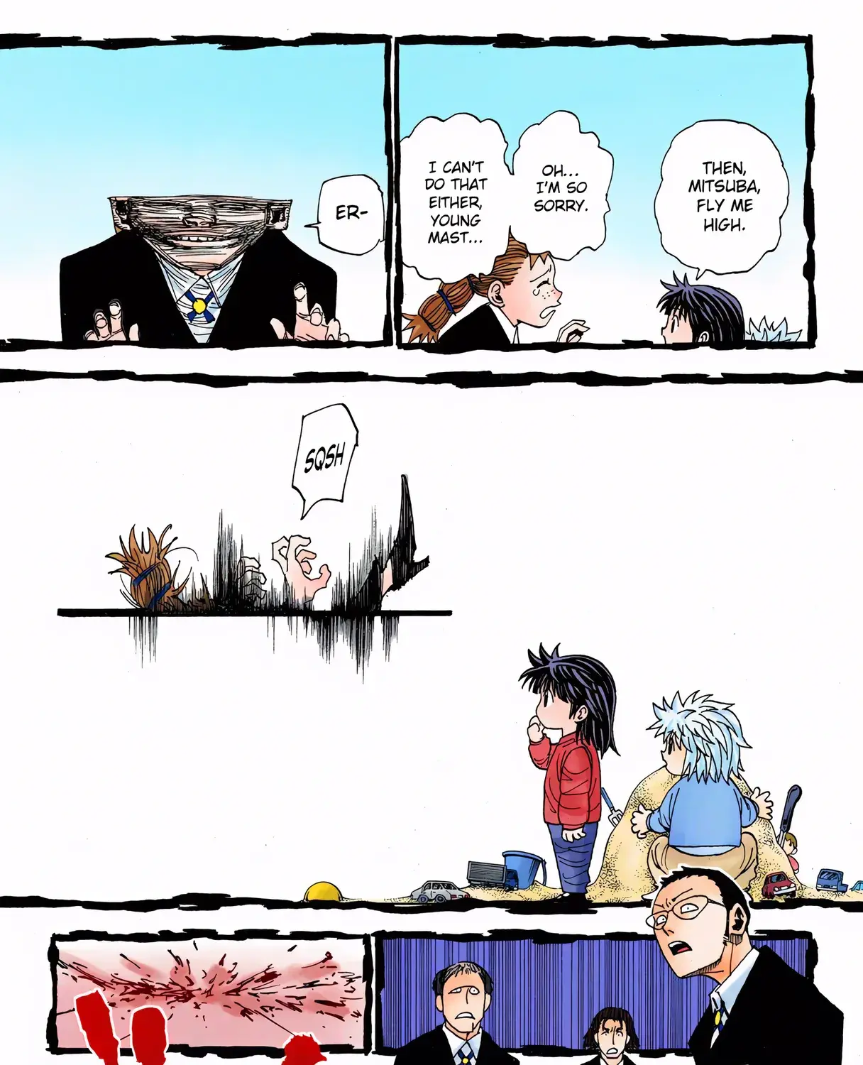 Hunter x Hunter Colored Manga, chapter 322, page 17