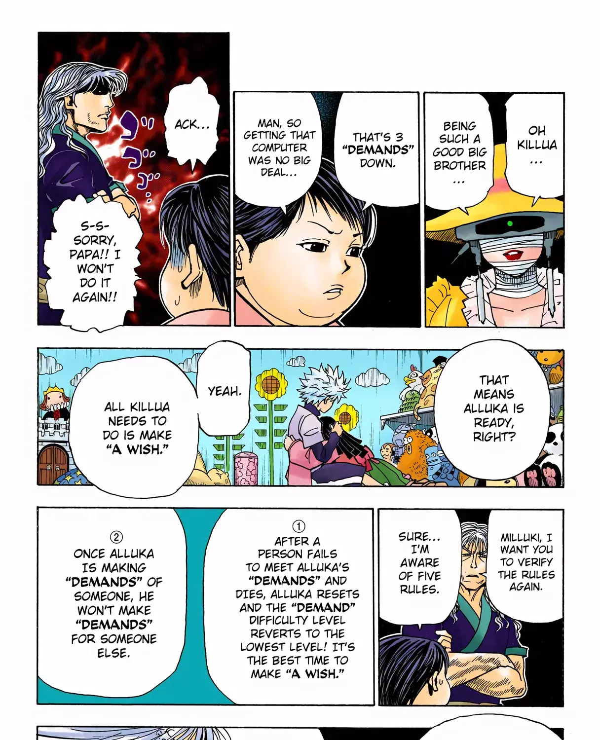 Hunter x Hunter Colored Manga, chapter 324, page 3