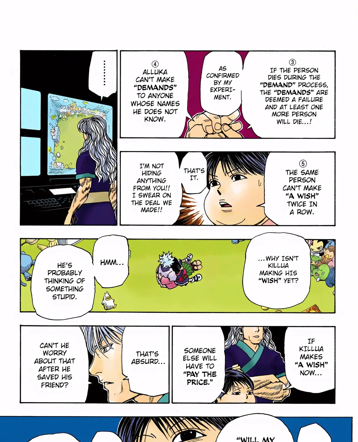 Hunter x Hunter Colored Manga, chapter 324, page 5