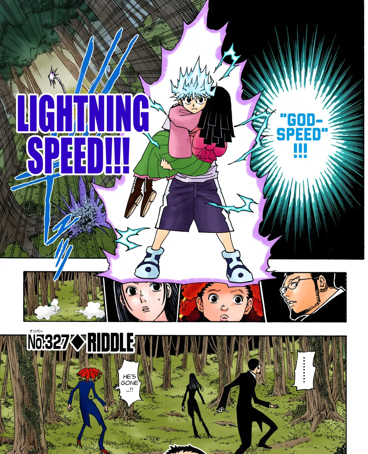 Hunter x Hunter Colored Manga, chapter 327, page 1