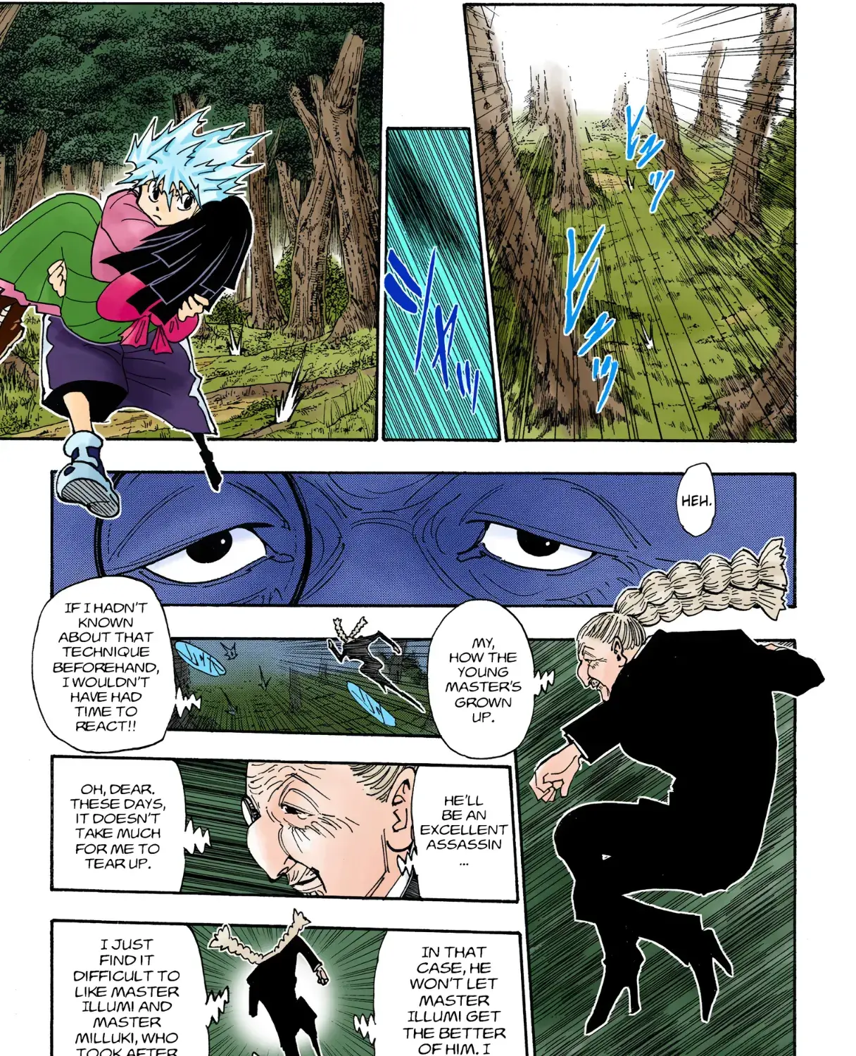 Hunter x Hunter Colored Manga, chapter 327, page 5