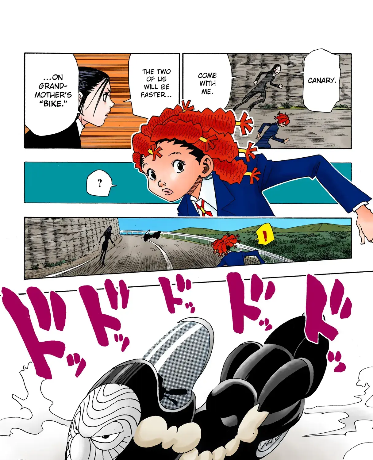Hunter x Hunter Colored Manga, chapter 328, page 5