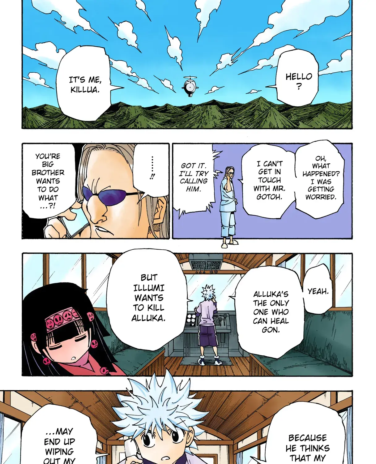 Hunter x Hunter Colored Manga, chapter 328, page 21