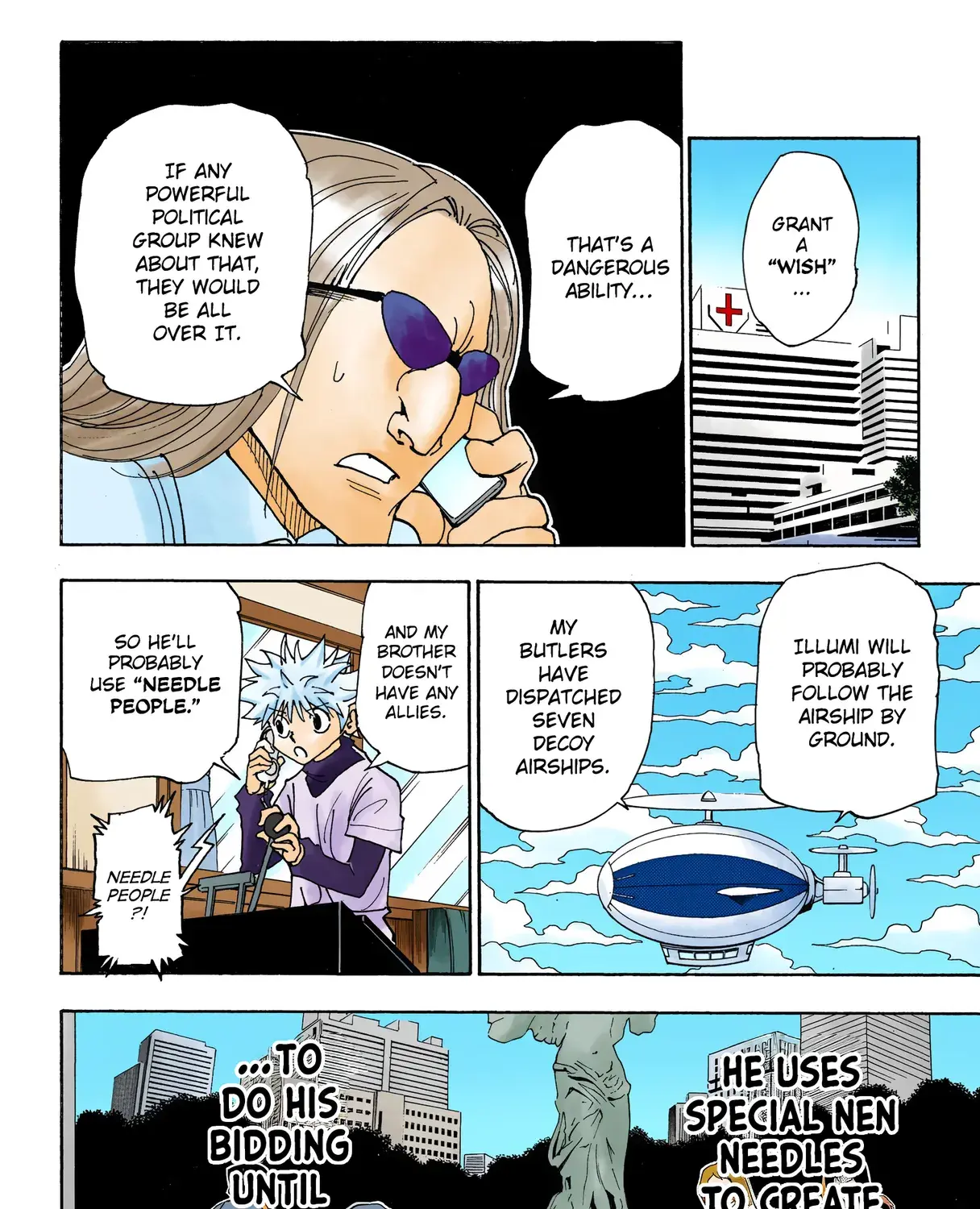 Hunter x Hunter Colored Manga, chapter 328, page 27