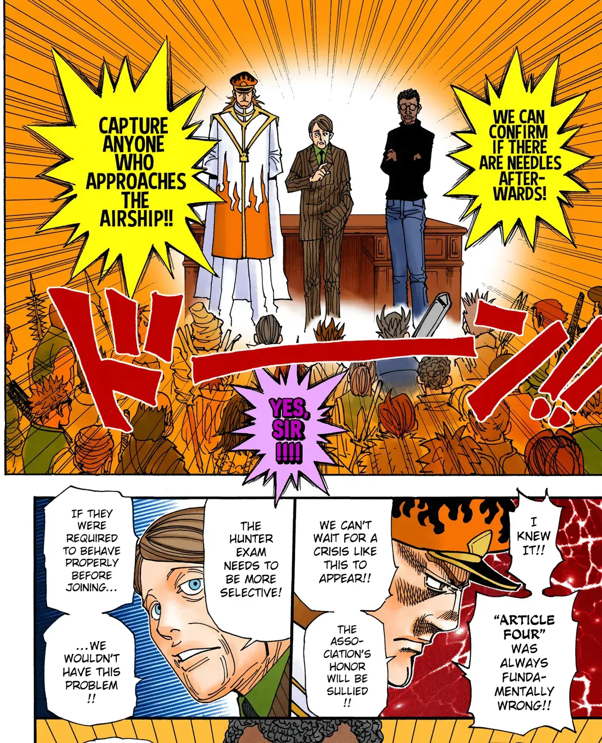 Hunter x Hunter Colored Manga, chapter 328, page 37