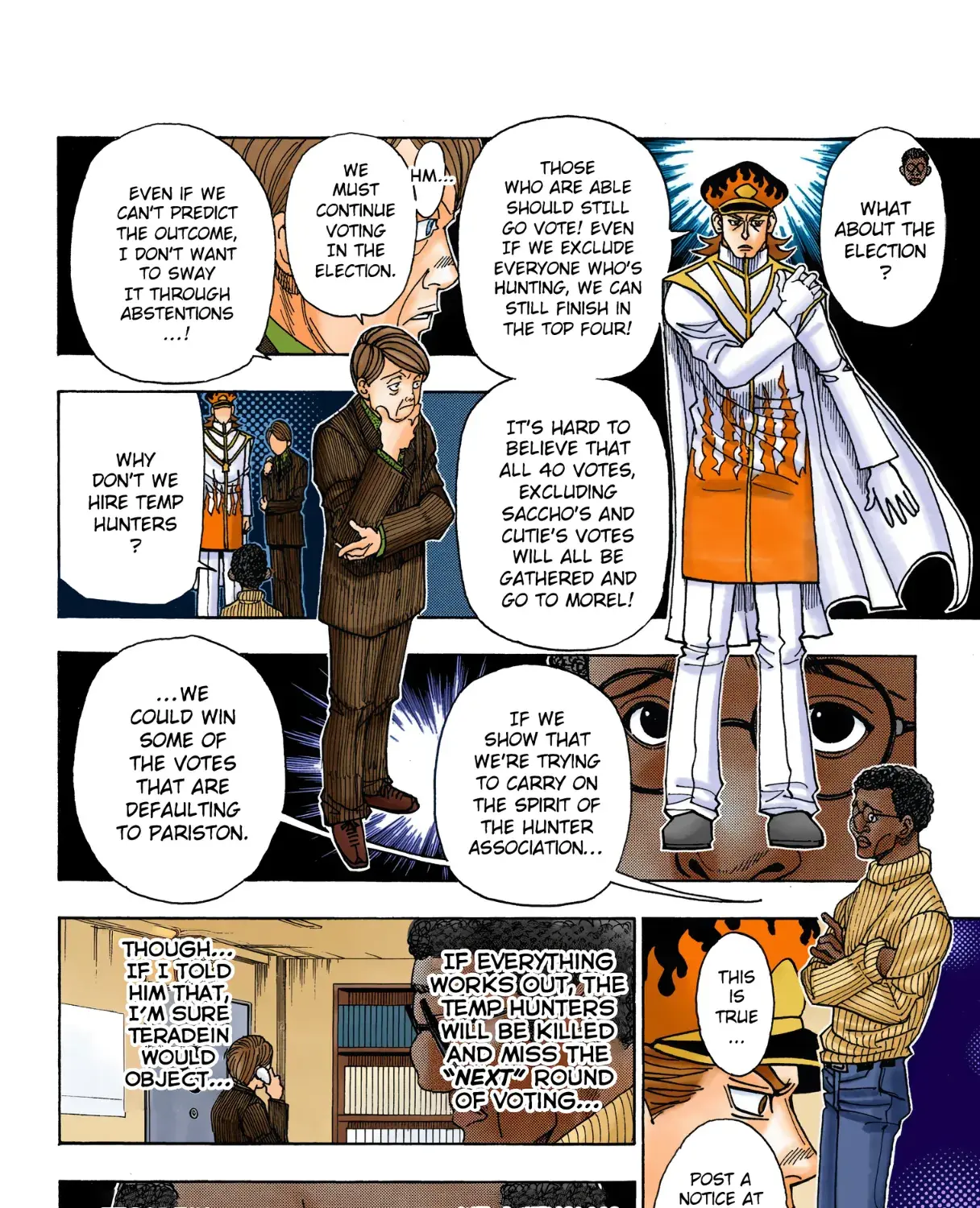 Hunter x Hunter Colored Manga, chapter 329, page 21