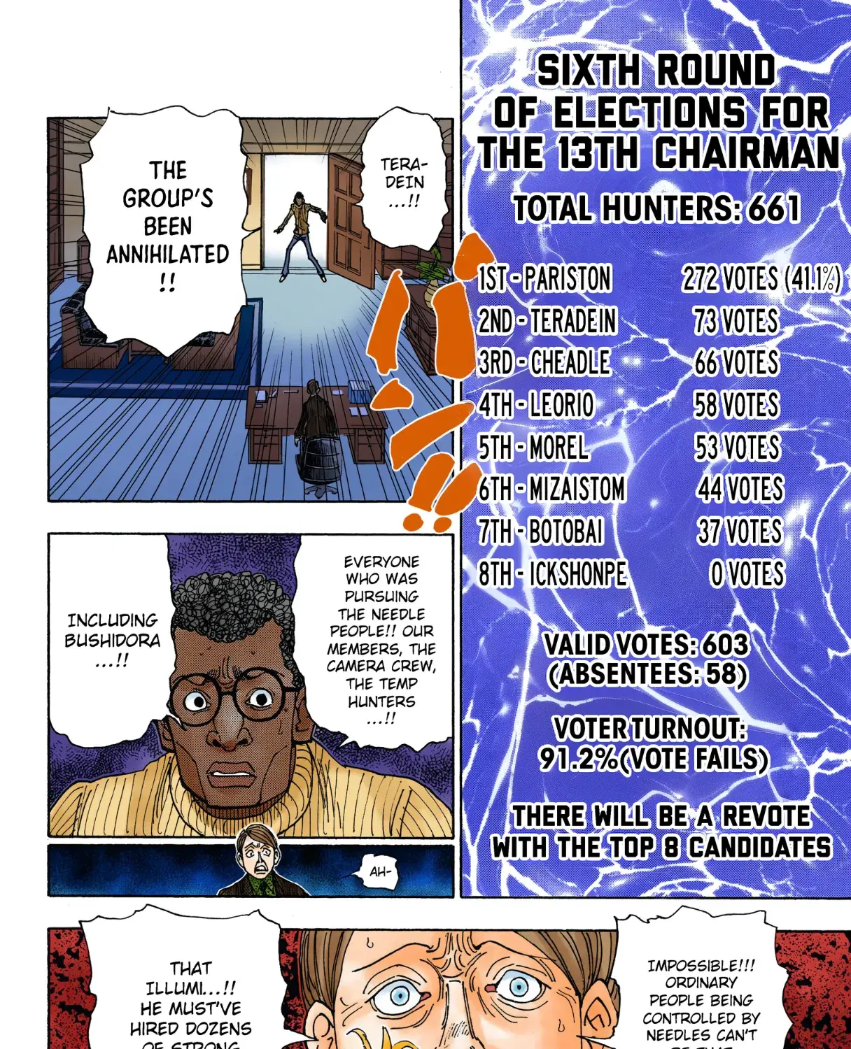 Hunter x Hunter Colored Manga, chapter 329, page 29