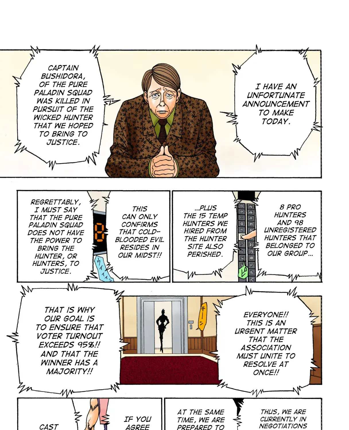 Hunter x Hunter Colored Manga, chapter 330, page 31