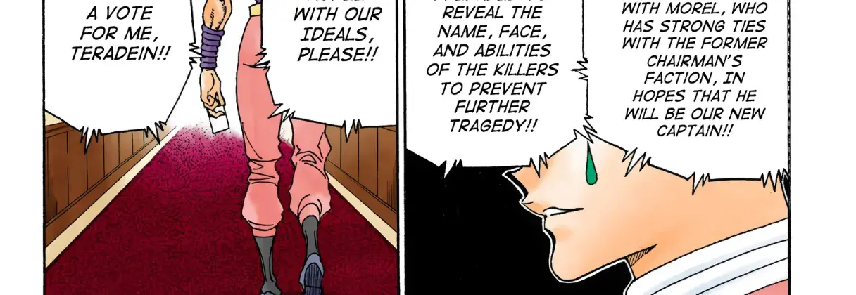 Hunter x Hunter Colored Manga, chapter 330, page 32