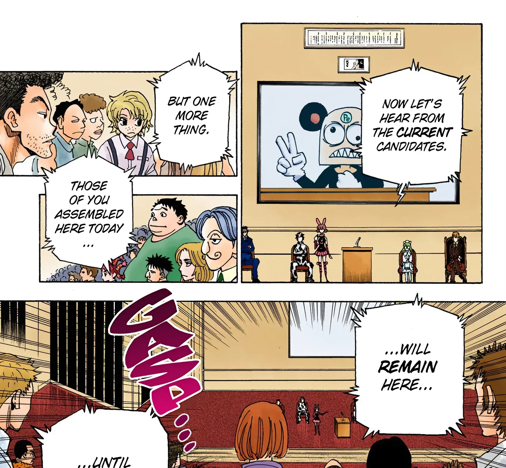 Hunter x Hunter Colored Manga, chapter 331, page 33