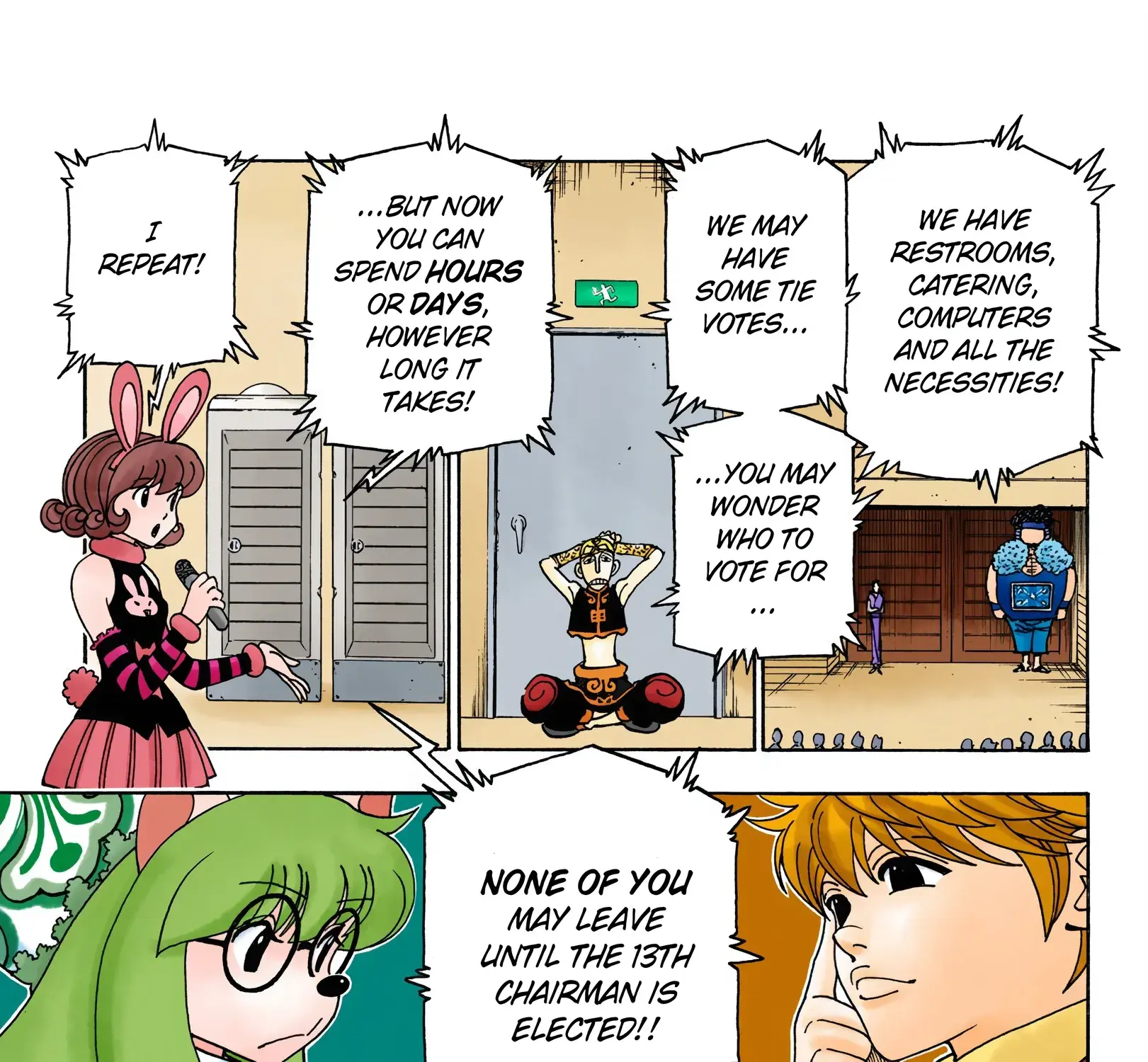 Hunter x Hunter Colored Manga, chapter 331, page 41