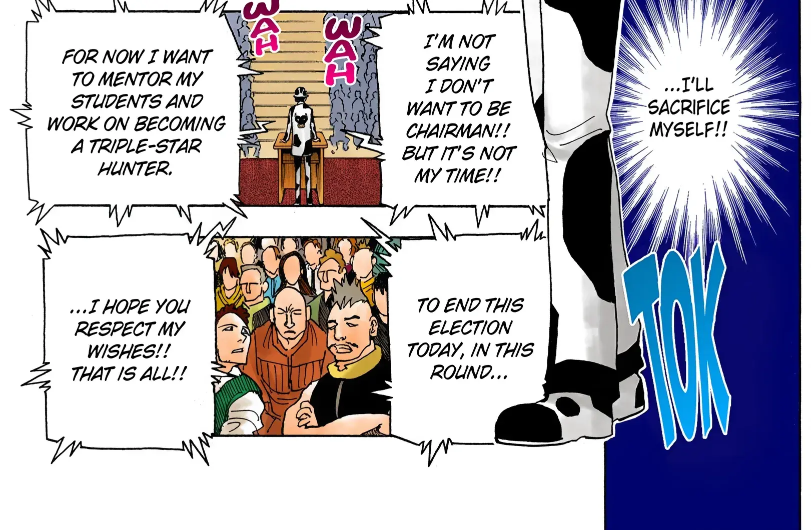 Hunter x Hunter Colored Manga, chapter 332, page 2