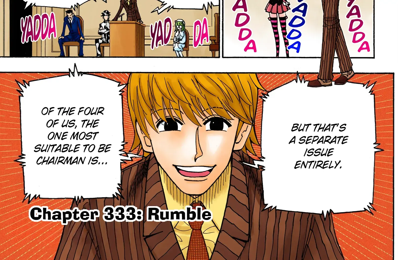 Hunter x Hunter Colored Manga, chapter 333, page 2