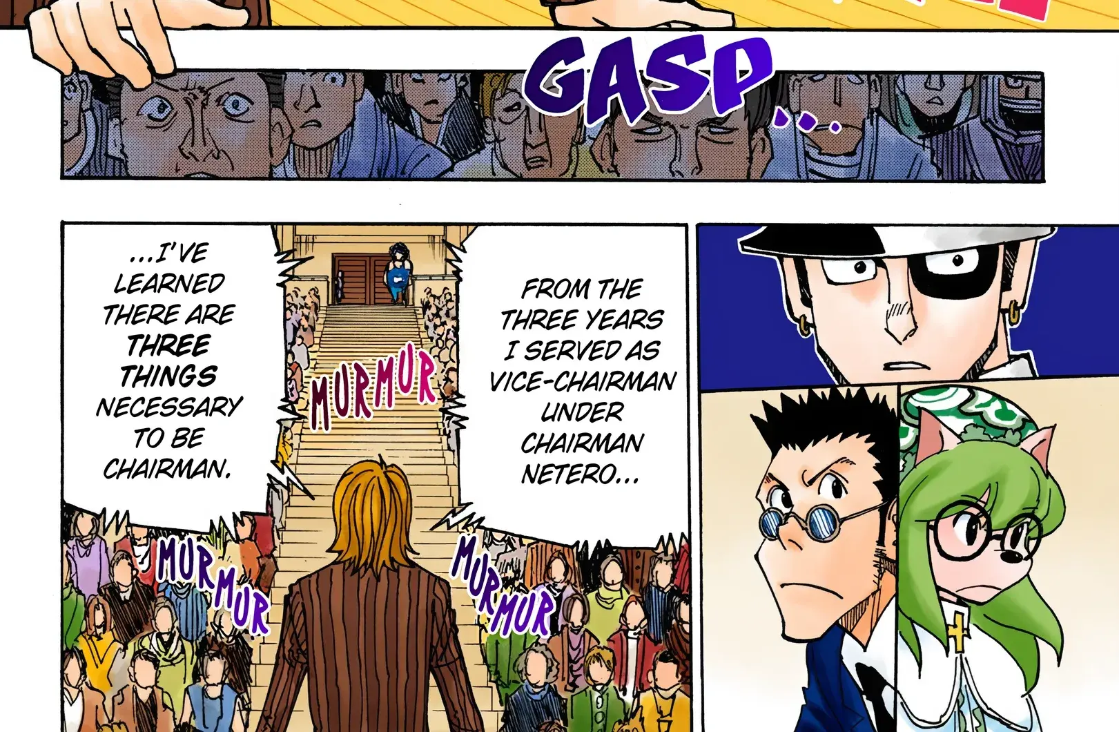 Hunter x Hunter Colored Manga, chapter 333, page 4