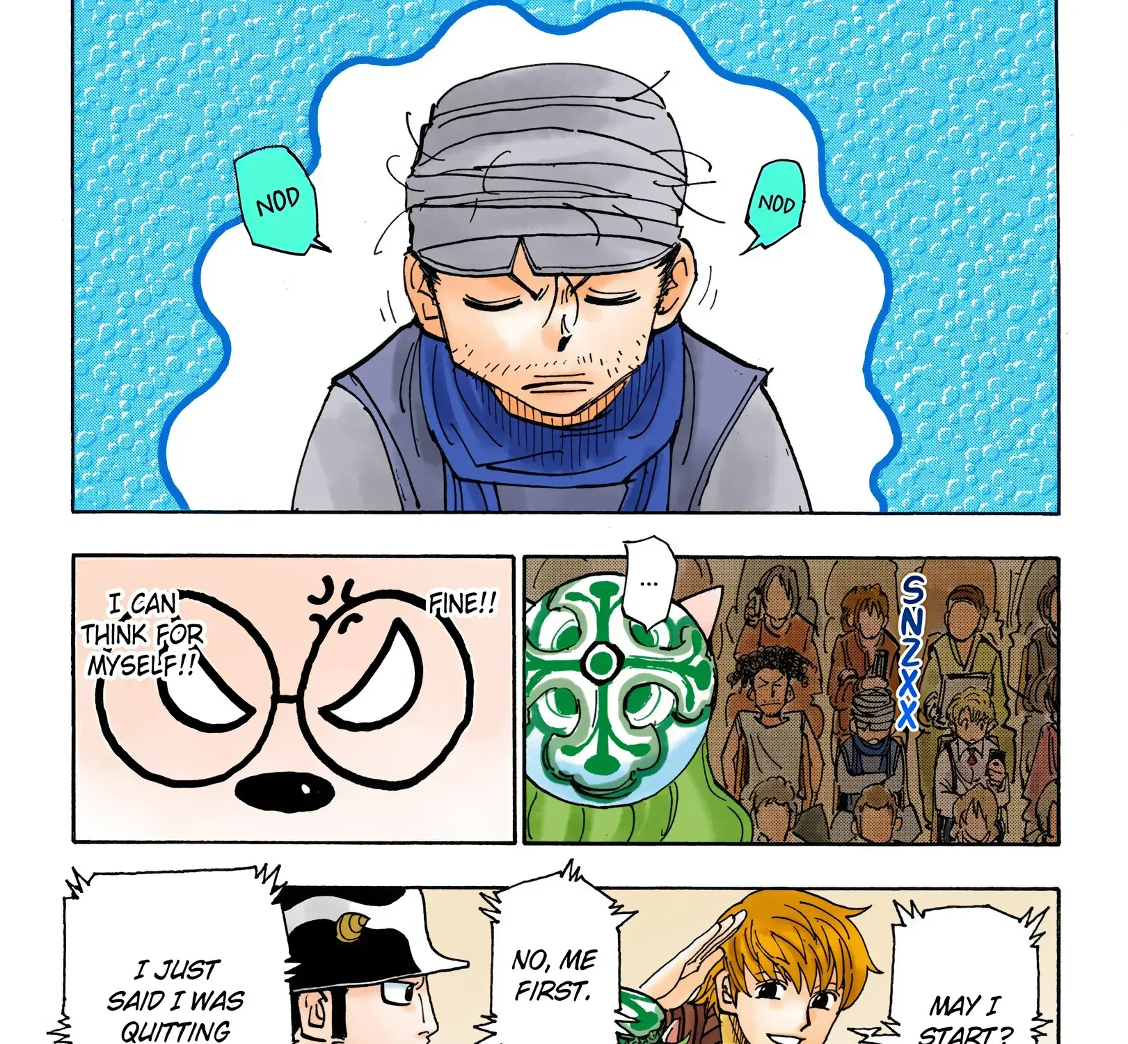 Hunter x Hunter Colored Manga, chapter 333, page 9
