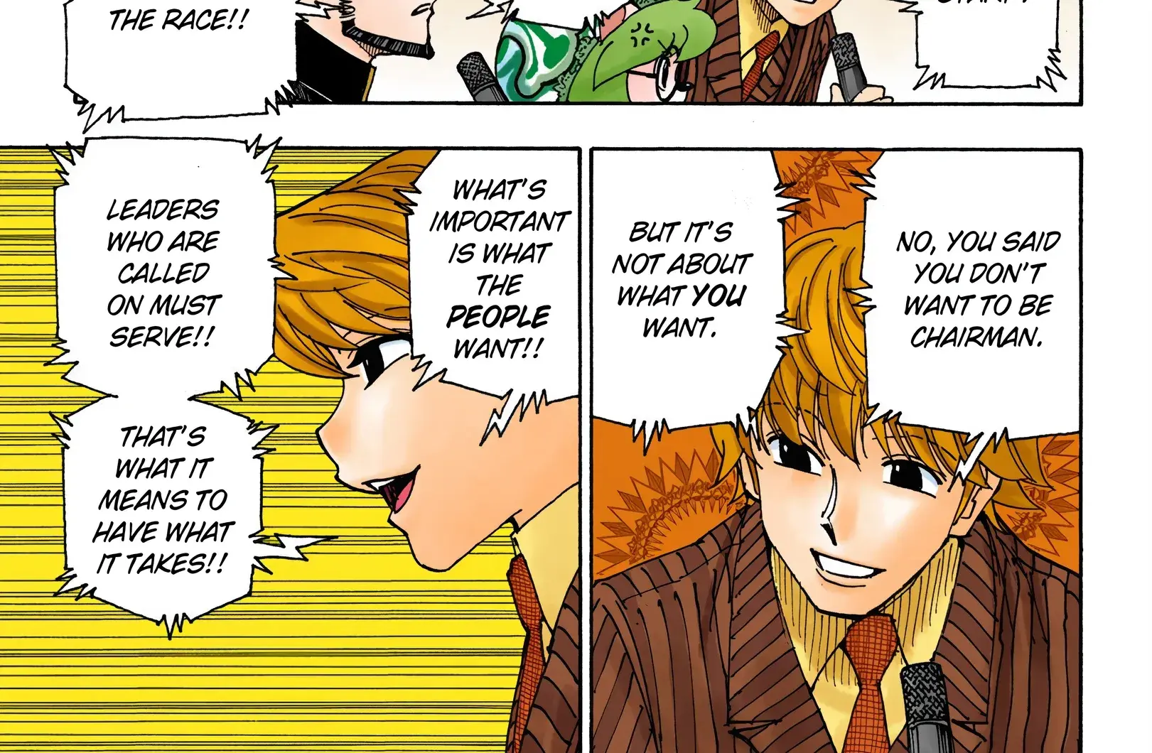 Hunter x Hunter Colored Manga, chapter 333, page 10