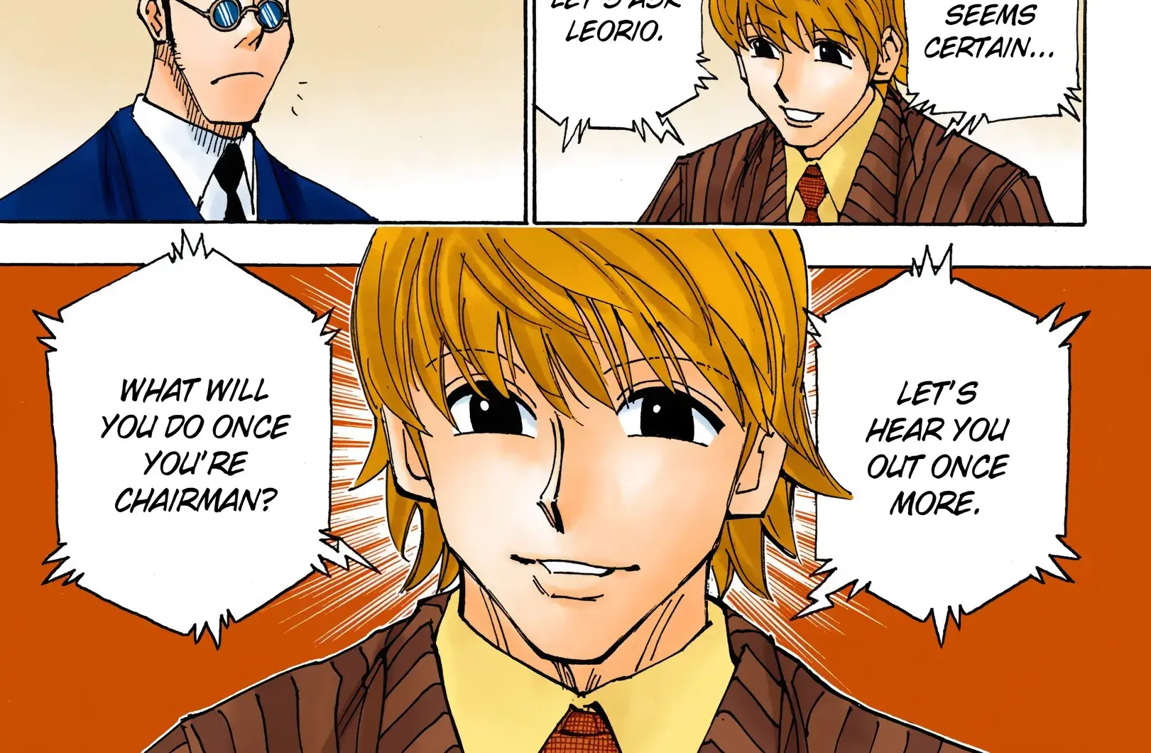 Hunter x Hunter Colored Manga, chapter 333, page 36