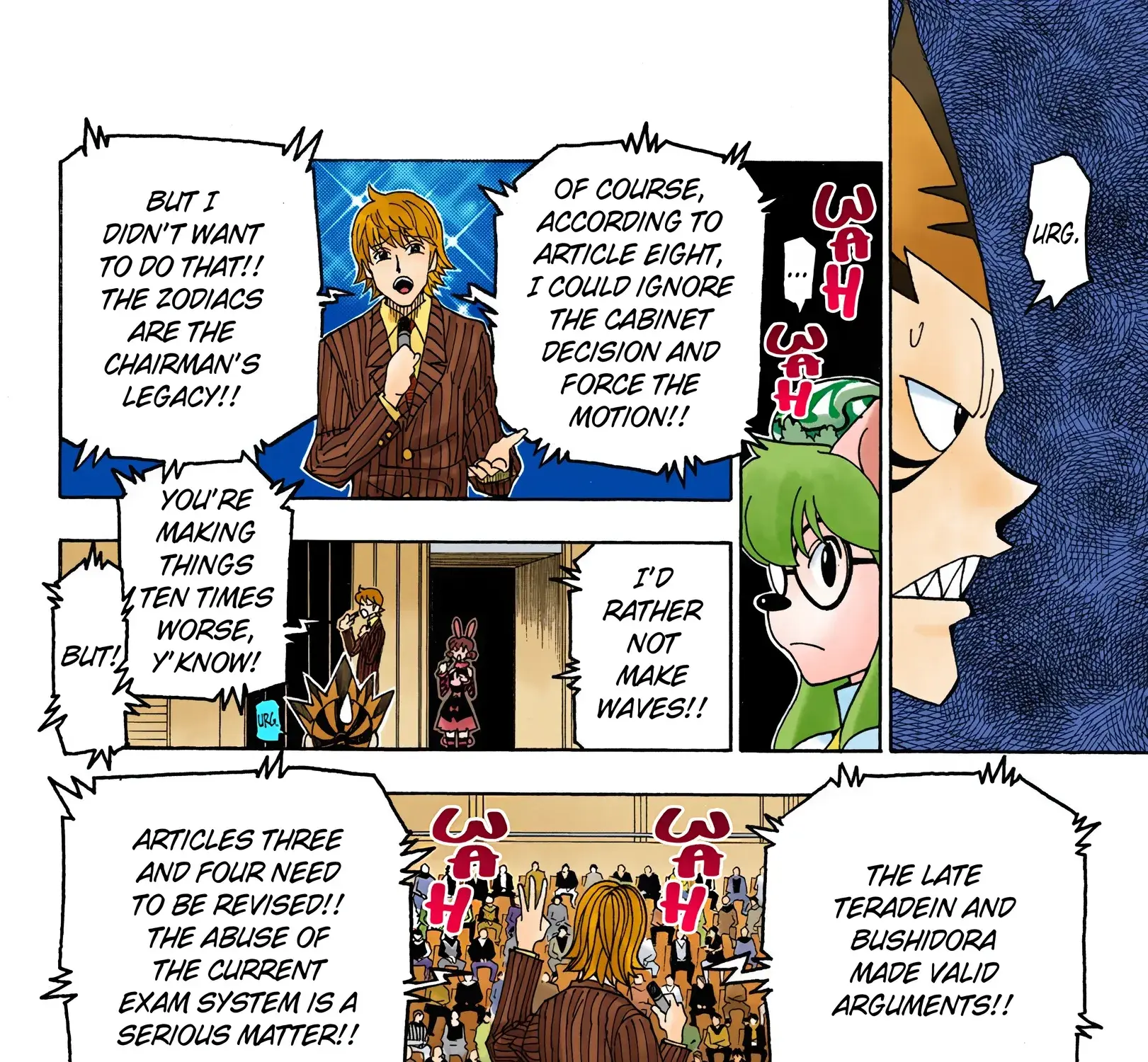 Hunter x Hunter Colored Manga, chapter 334, page 15