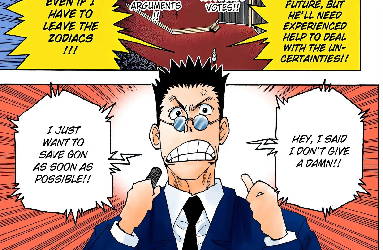 Hunter x Hunter Colored Manga, chapter 334, page 18