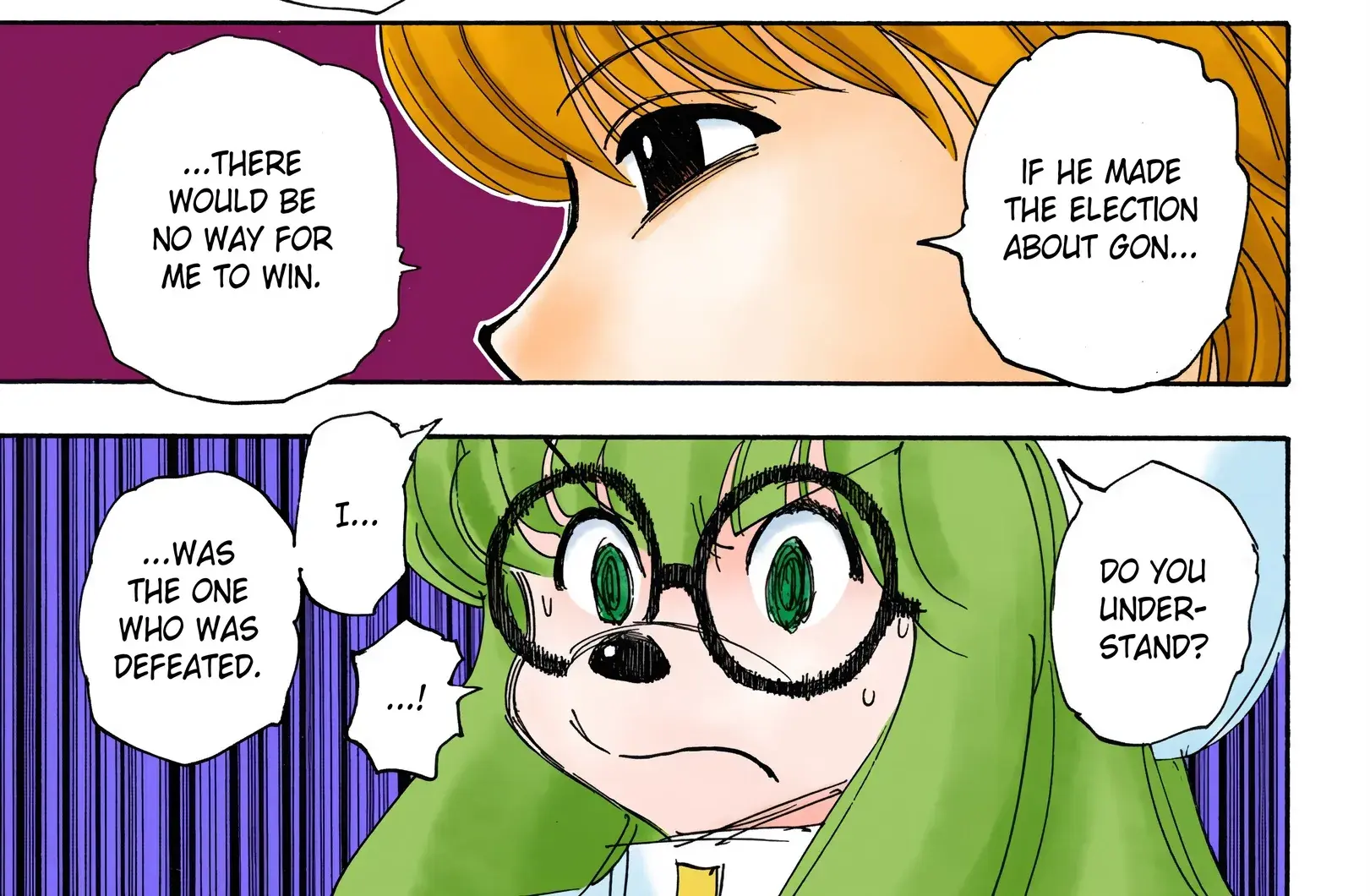 Hunter x Hunter Colored Manga, chapter 334, page 32