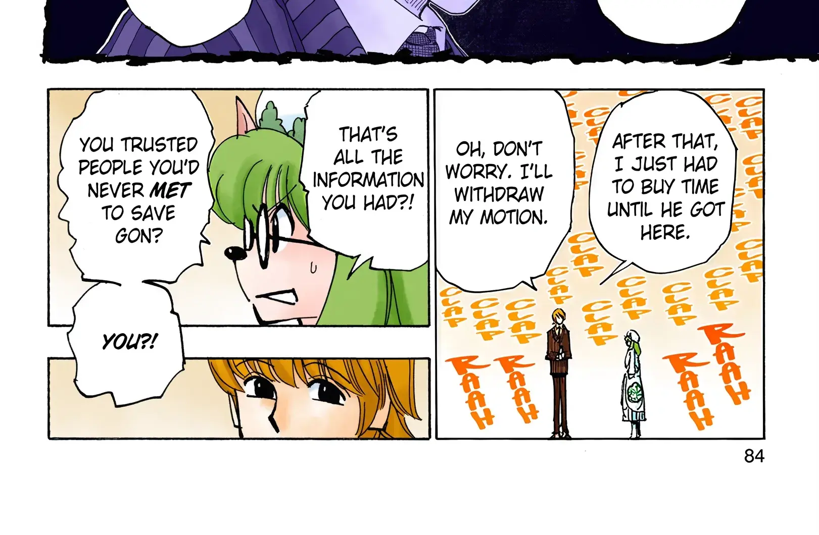 Hunter x Hunter Colored Manga, chapter 334, page 34