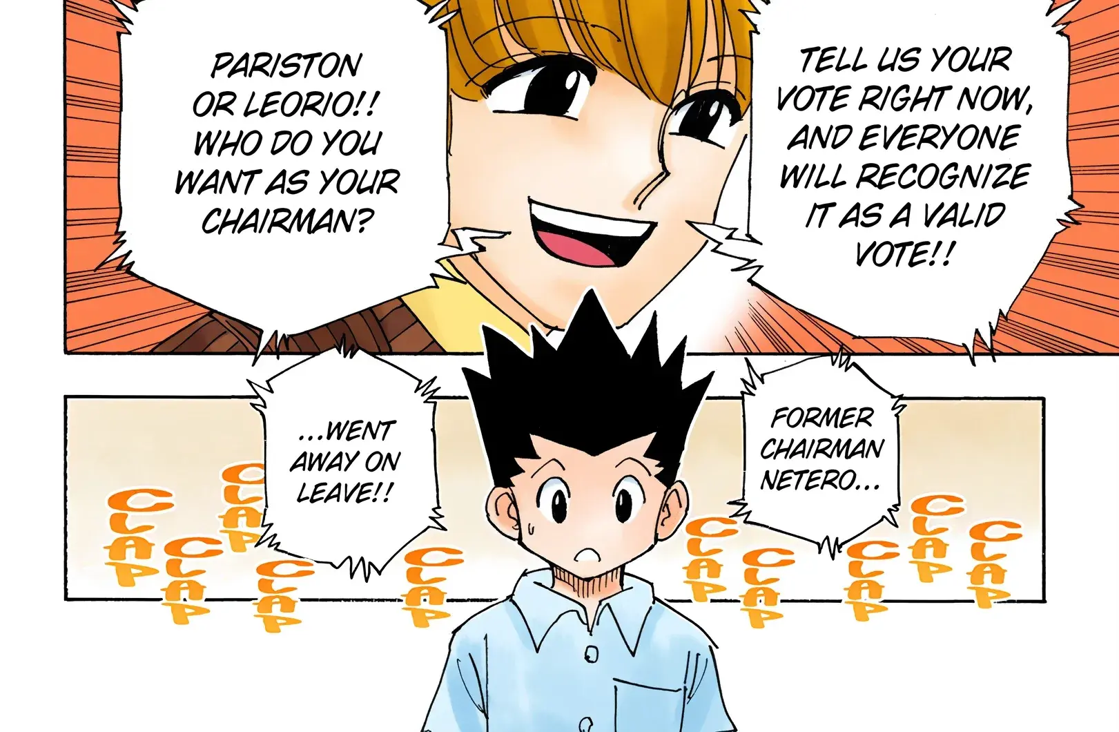 Hunter x Hunter Colored Manga, chapter 335, page 16