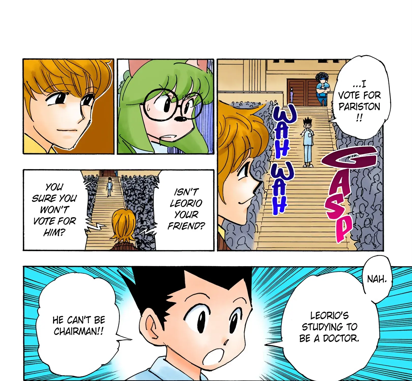 Hunter x Hunter Colored Manga, chapter 335, page 19