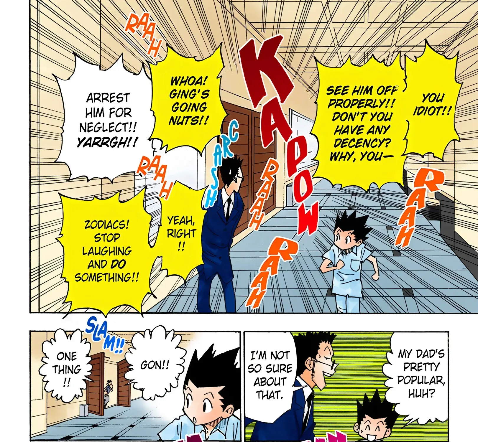 Hunter x Hunter Colored Manga, chapter 335, page 23