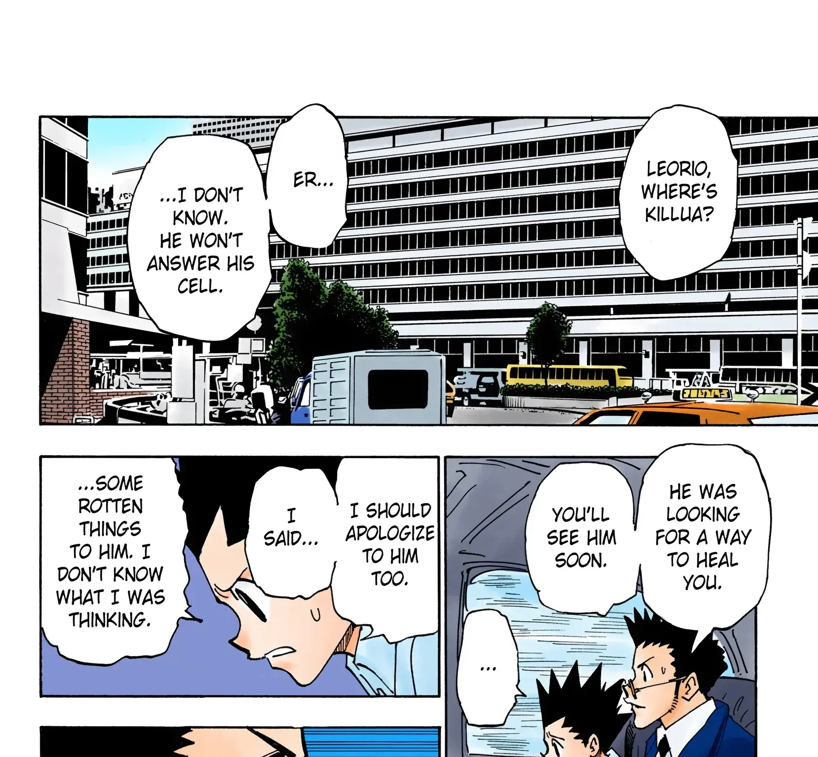 Hunter x Hunter Colored Manga, chapter 335, page 35