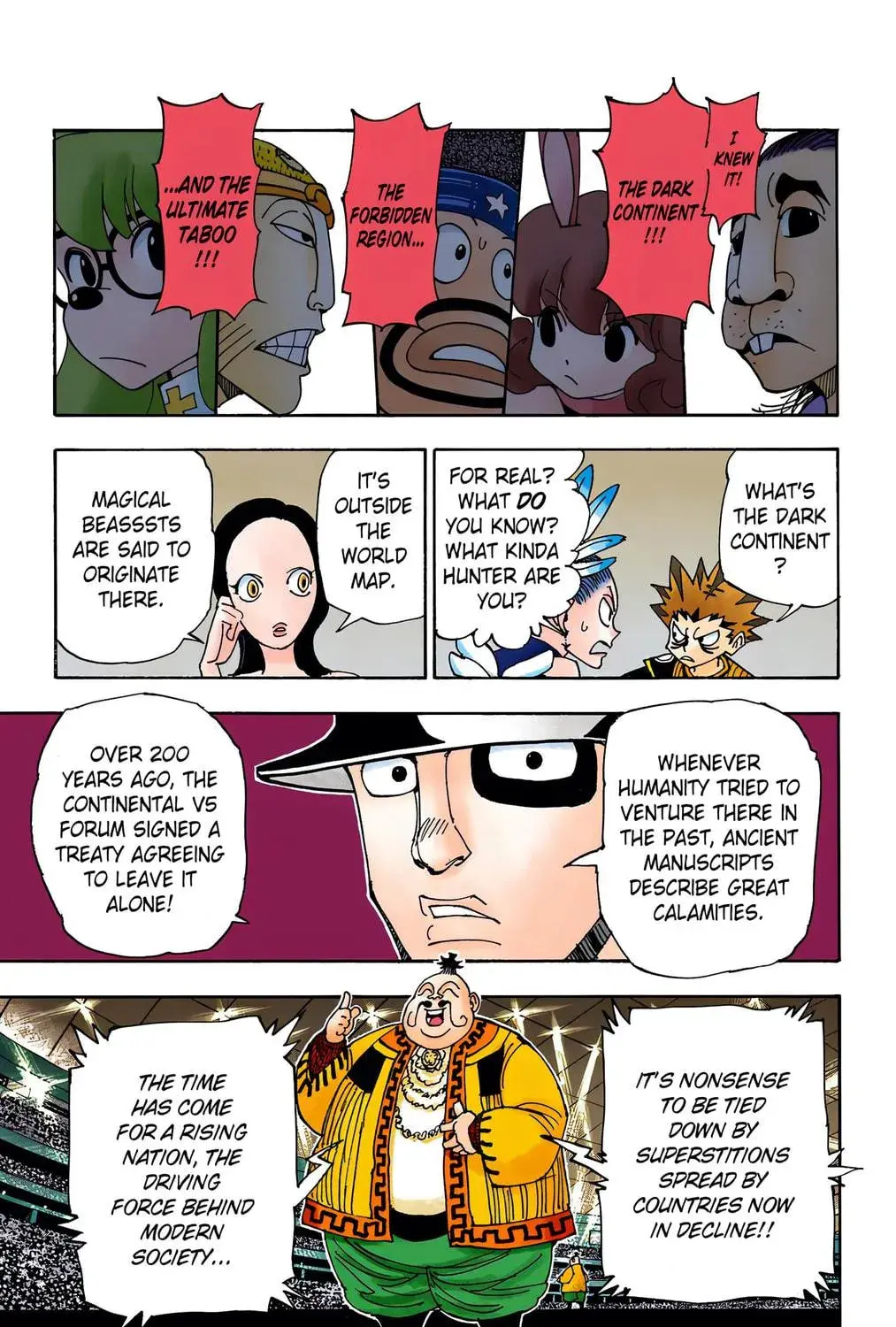 Hunter x Hunter Colored Manga, chapter 340, page 5