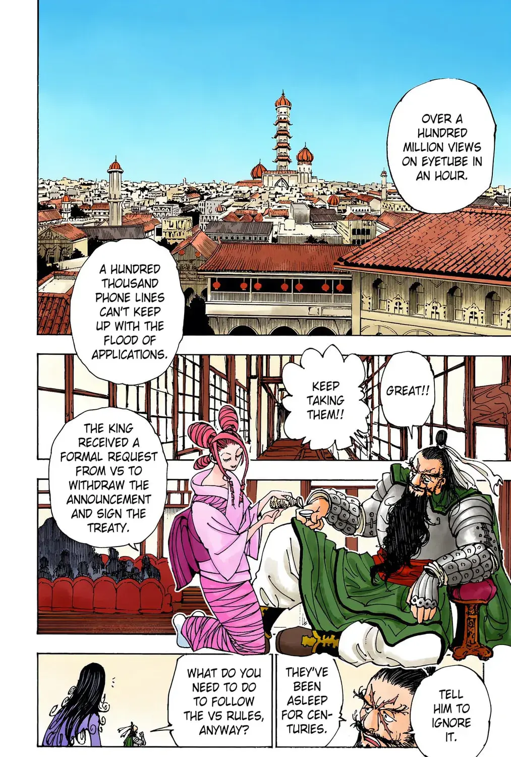 Hunter x Hunter Colored Manga, chapter 340, page 27