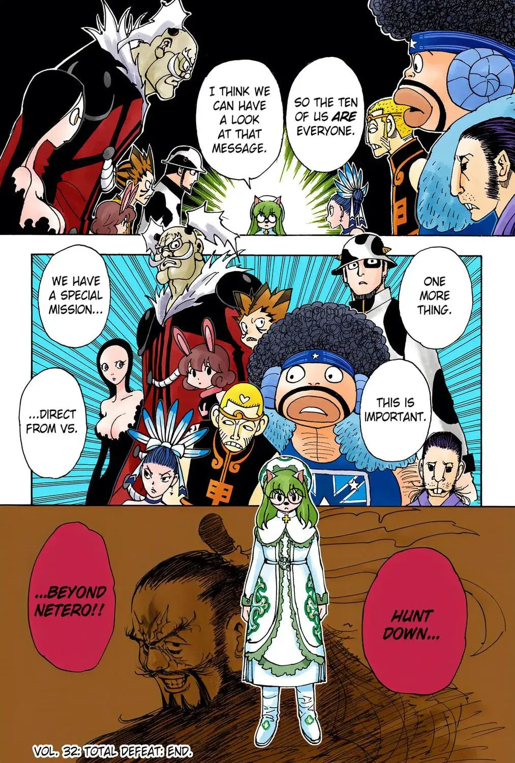 Hunter x Hunter Colored Manga, chapter 340, page 35