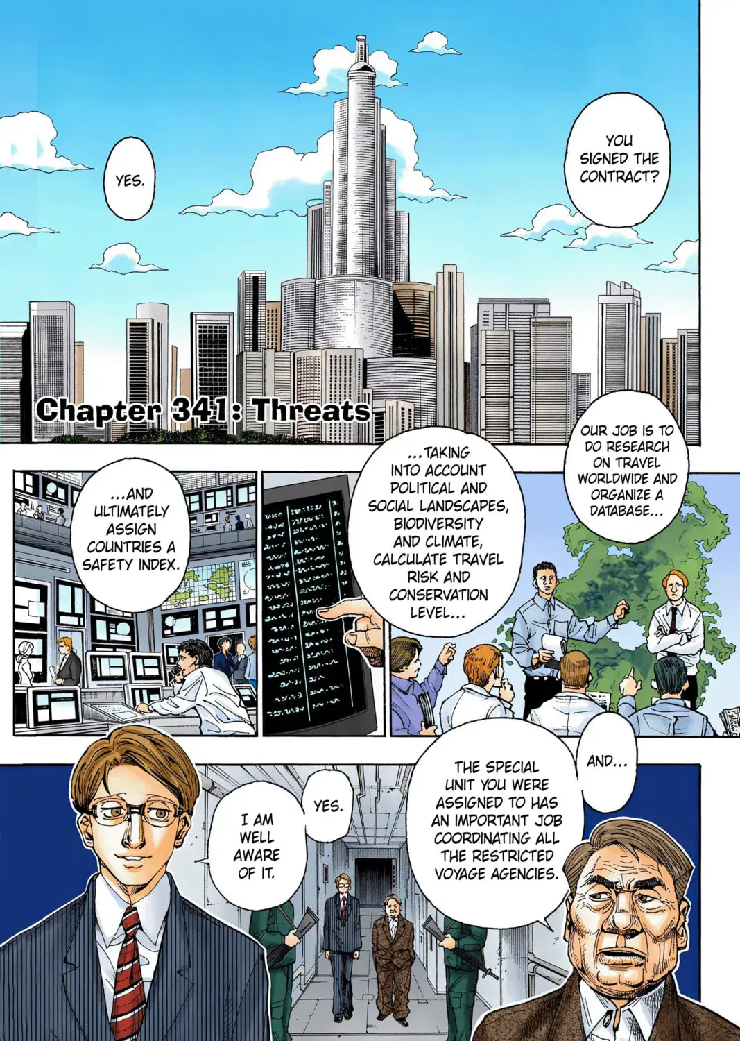 Hunter x Hunter Colored Manga, chapter 341, page 1