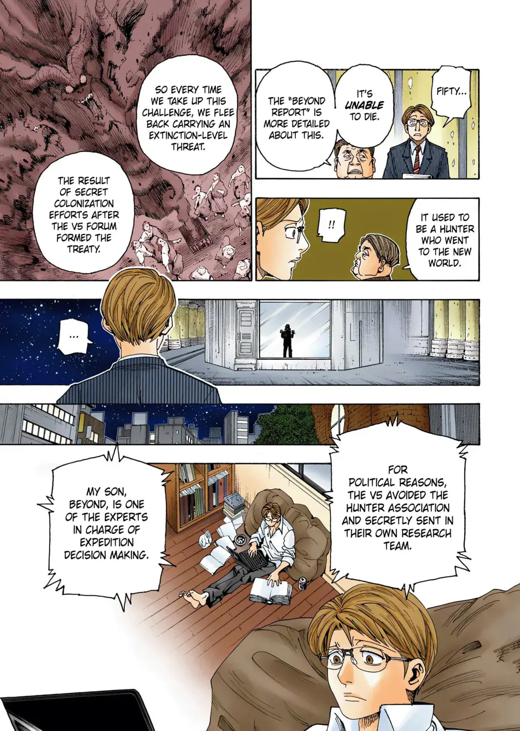 Hunter x Hunter Colored Manga, chapter 341, page 15