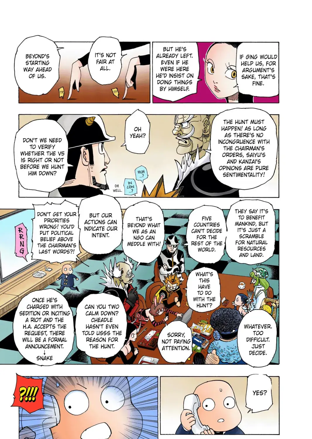 Hunter x Hunter Colored Manga, chapter 341, page 27