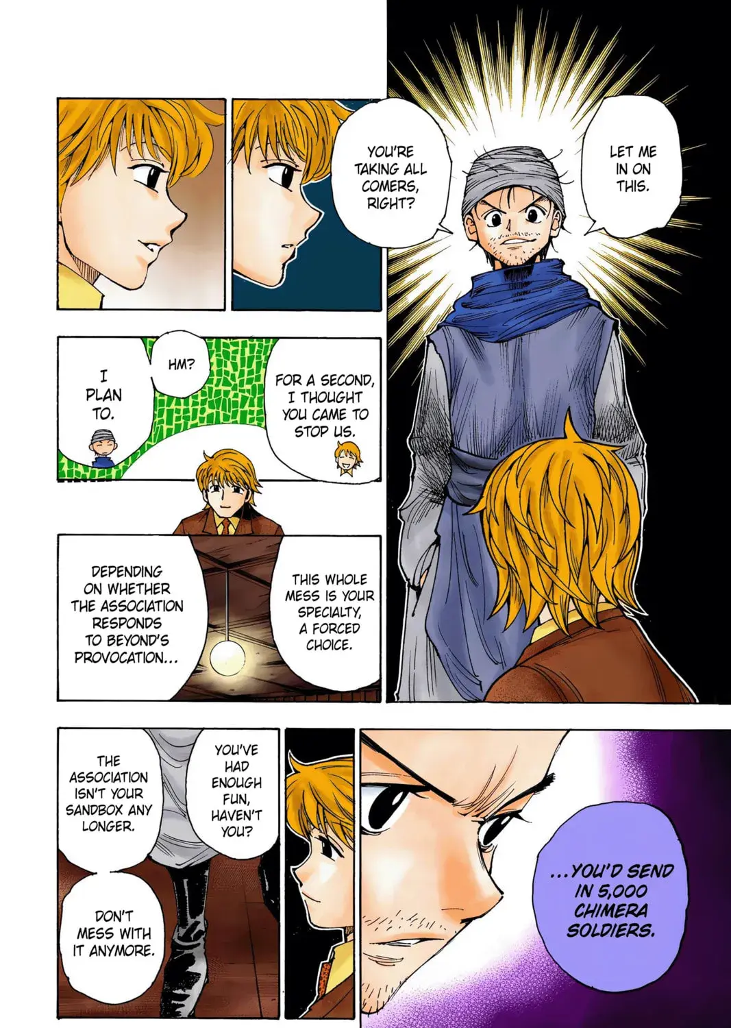 Hunter x Hunter Colored Manga, chapter 342, page 33