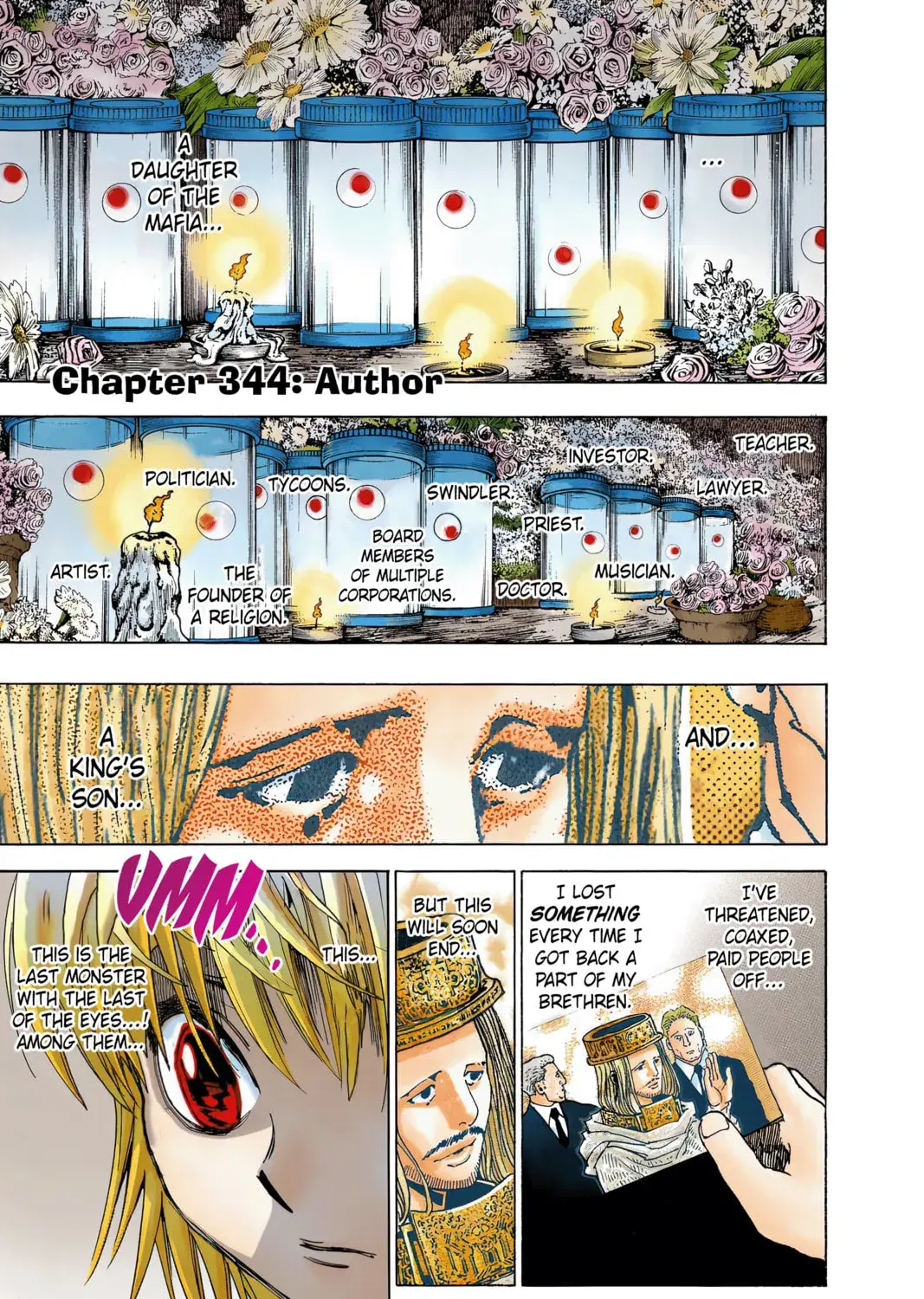 Hunter x Hunter Colored Manga, chapter 344, page 1