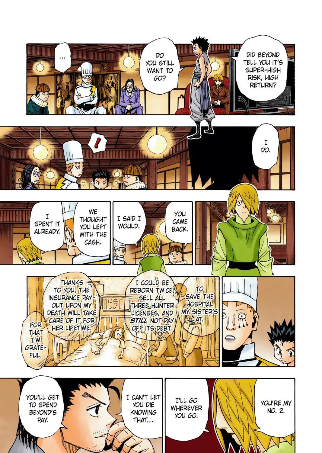 Hunter x Hunter Colored Manga, chapter 344, page 29