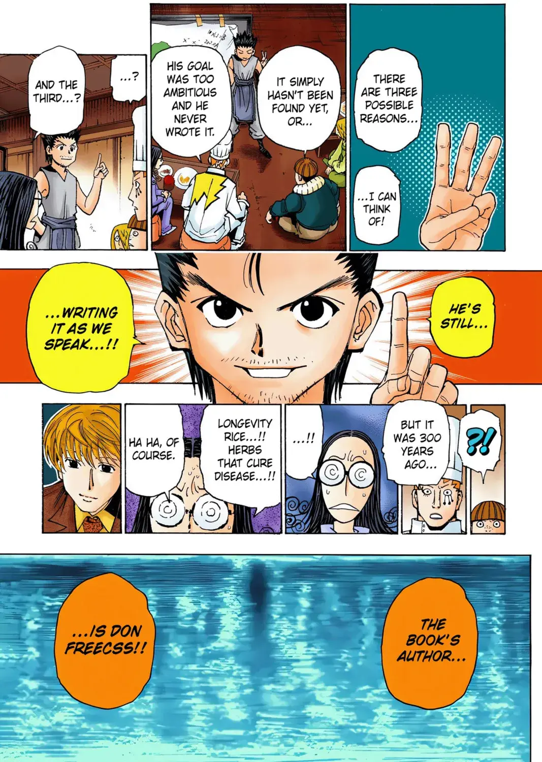 Hunter x Hunter Colored Manga, chapter 344, page 33