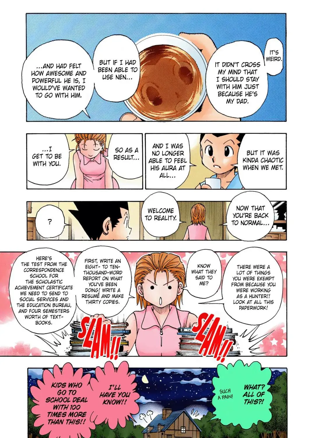 Hunter x Hunter Colored Manga, chapter 345, page 9