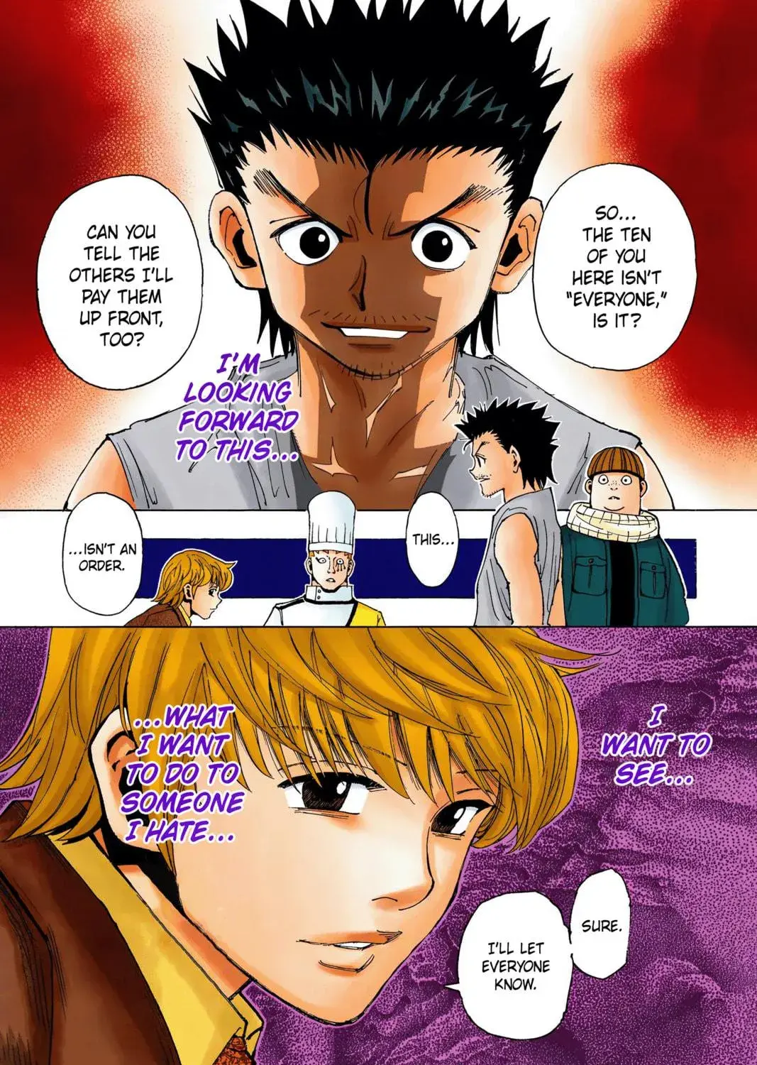 Hunter x Hunter Colored Manga, chapter 345, page 17