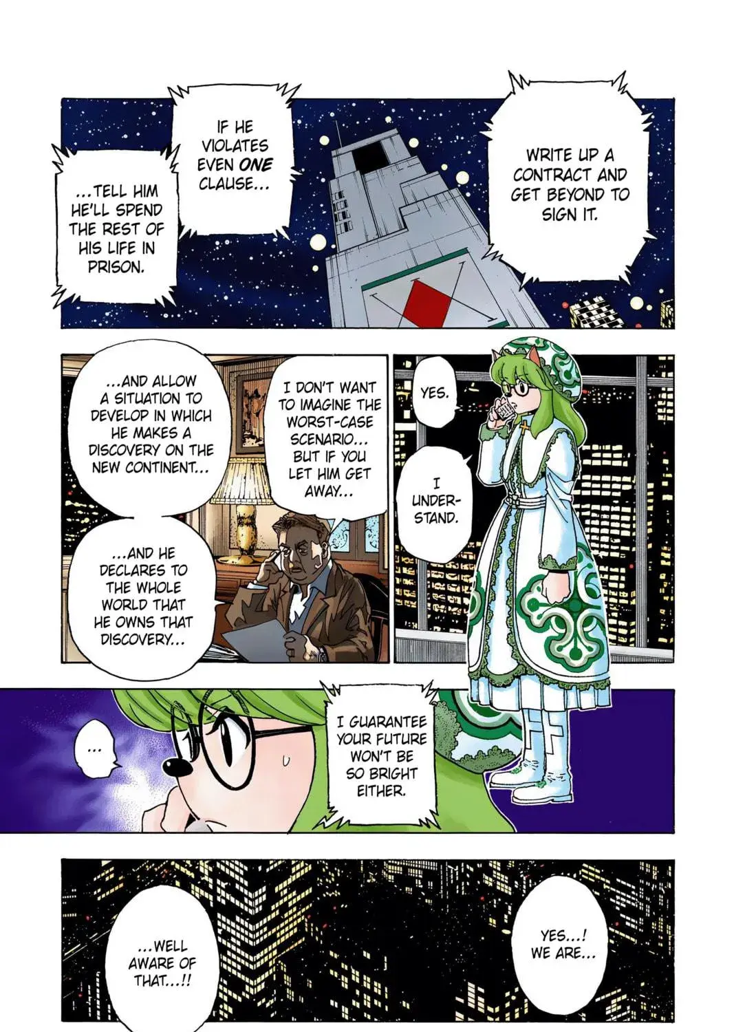 Hunter x Hunter Colored Manga, chapter 345, page 29