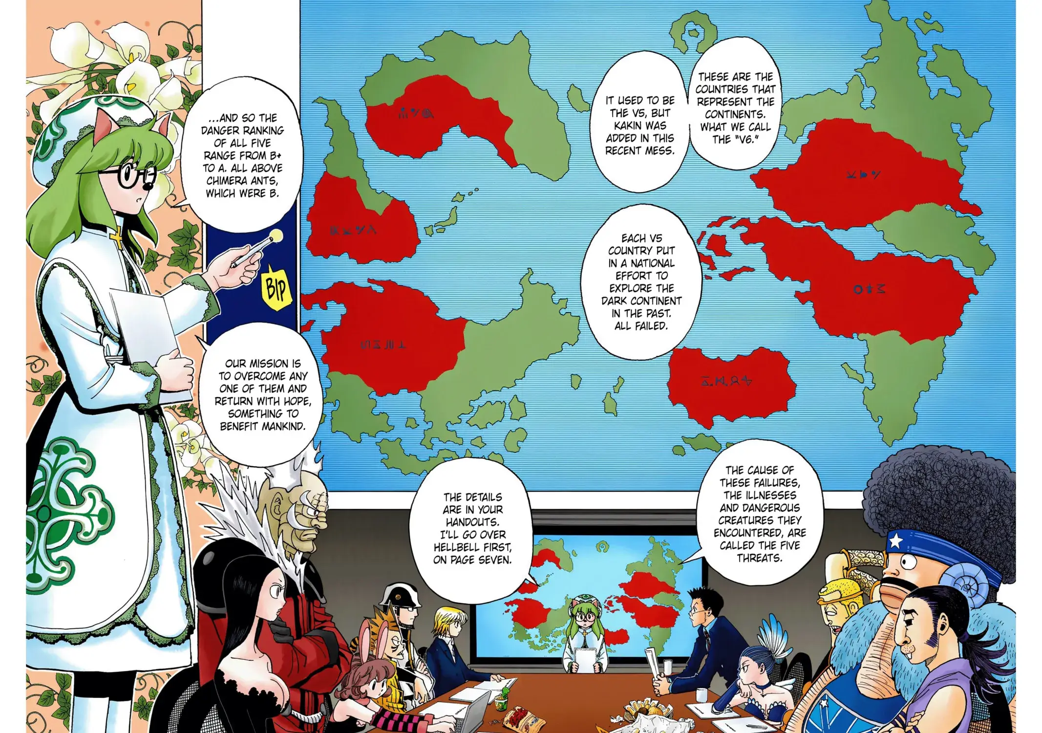 Hunter x Hunter Colored Manga, chapter 346, page 3
