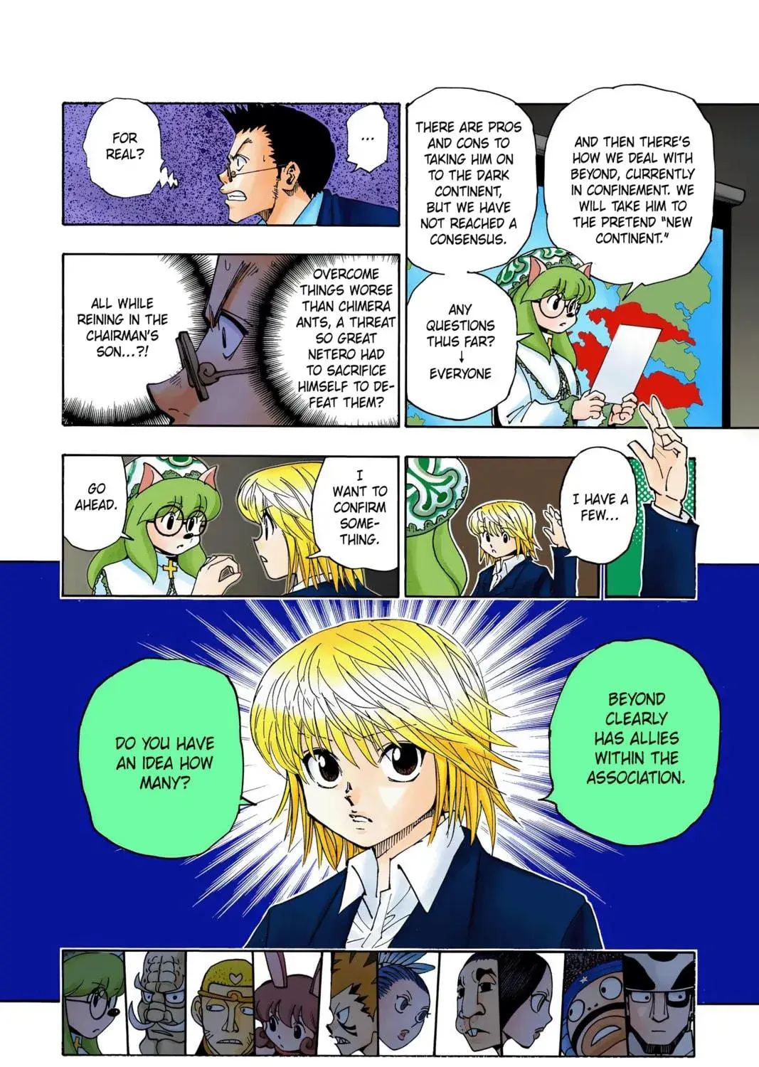 Hunter x Hunter Colored Manga, chapter 346, page 5