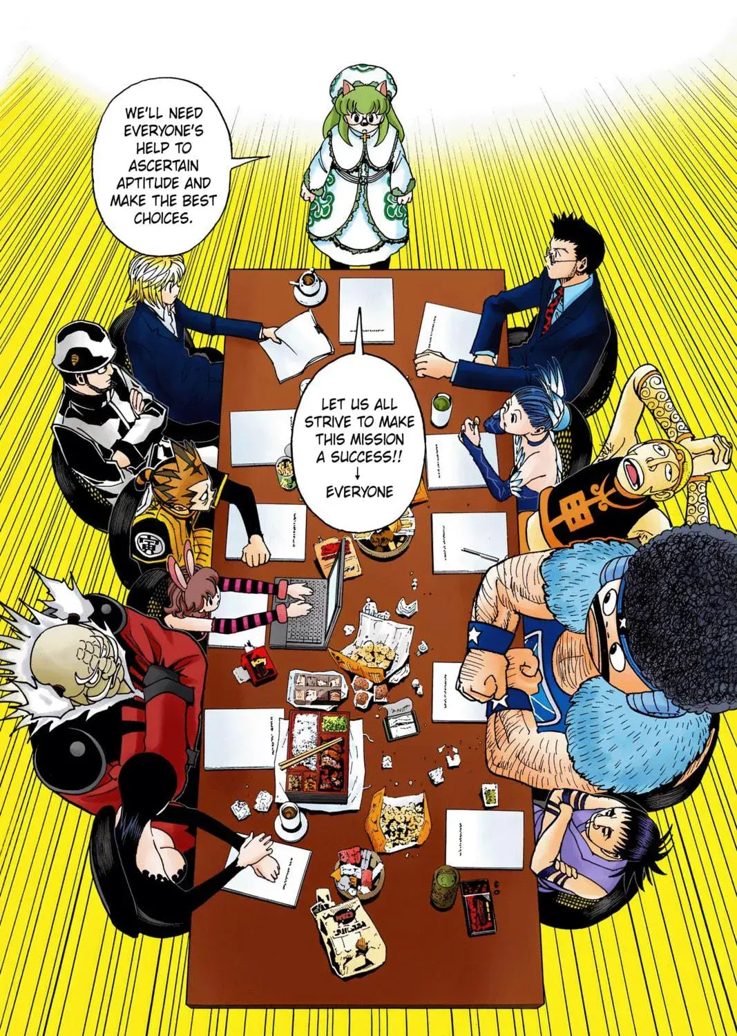 Hunter x Hunter Colored Manga, chapter 346, page 19